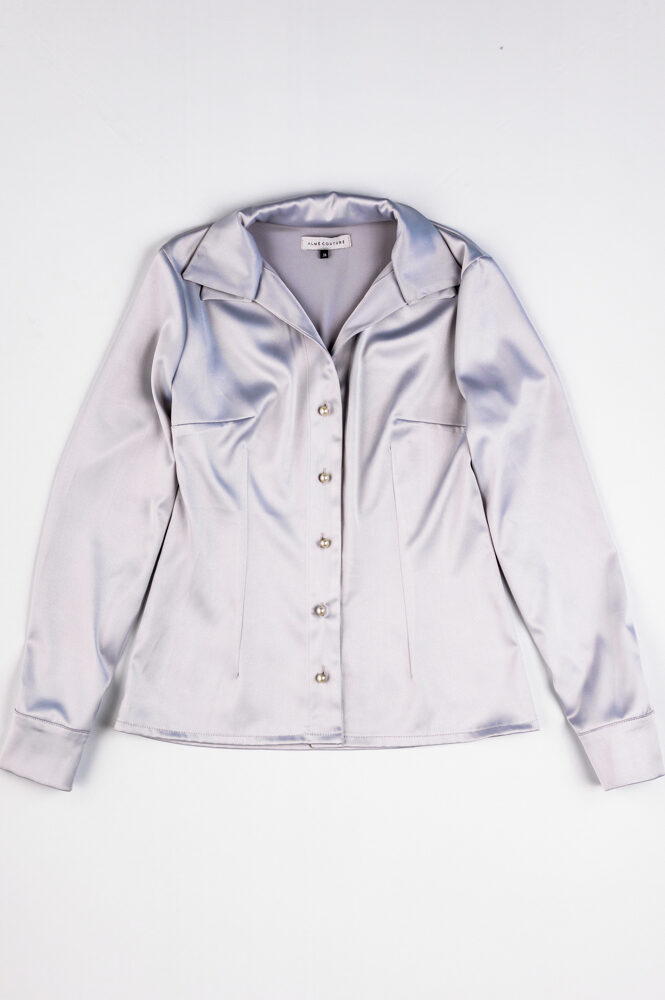 Satin Double collar